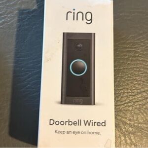 Wired Ring Doorbell. NEW in box.